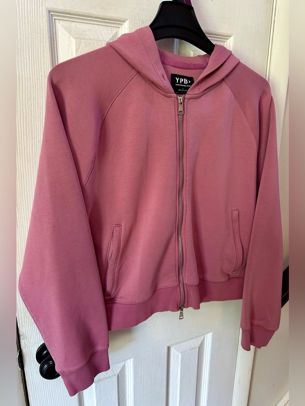 Abercrombie & Fitch YPB Mauve Full Zip-Up Hoodie